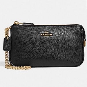 Black Coach Wristlet